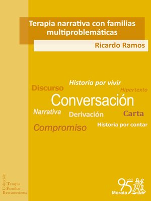 cover image of Terapia narrativa con familias multiproblemáticas
